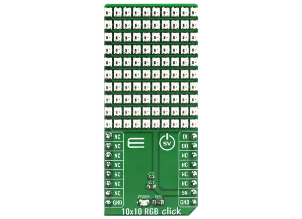 Mikroe 10x10 RGB点击