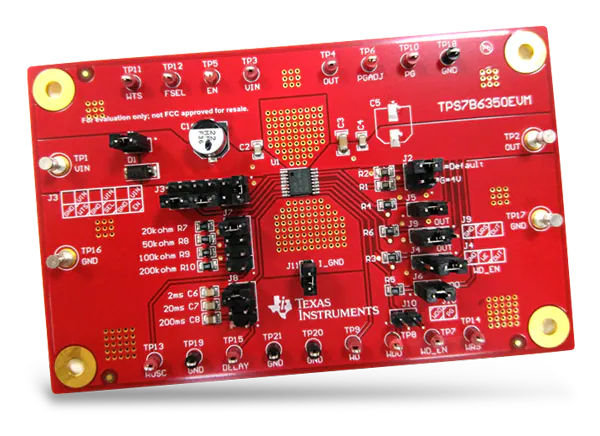 德州仪器 TPS7B6350EVM评估模块 (EVM)