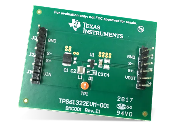 德州仪器 TPS61322EVM-001转换器评估模块 (EVM)