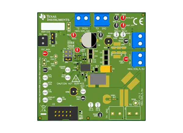 德州仪器 TPS546B24AEVM-1PH转换器评估模块