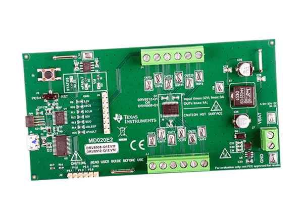 德州仪器 DRV8908-Q1EVM驱动器评估模块 (EVM)