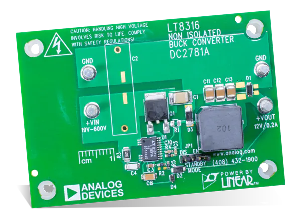 Analog Devices Inc. DC2781A LT8316转换器用演示板