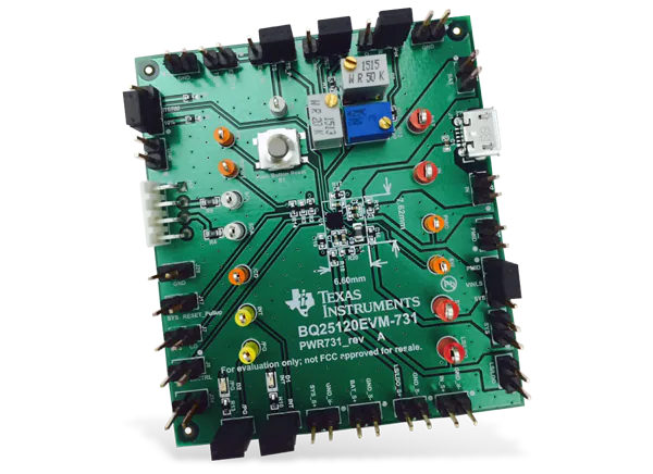 德州仪器 bq25120AEVM/bq25122EVM评估模块 (EVM)