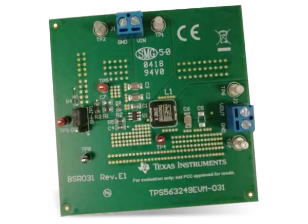 德州仪器 TPS563249EVM-031稳压器评估模块 (EVM)