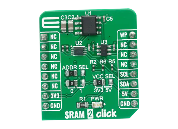 Mikroe SRAM 2点击