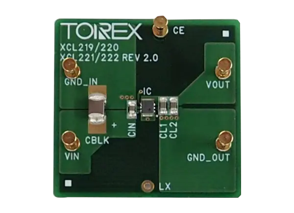 Torex Semiconductor XCL219评估板