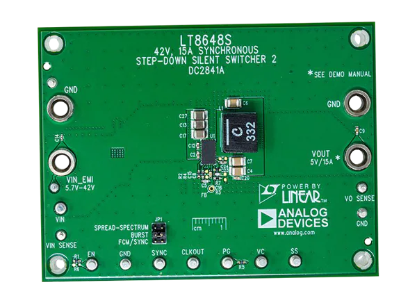 亚德诺半导体 LT8648S Silent Switcher 2评估板