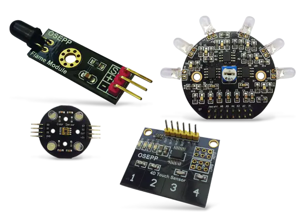 OSEPP Electronics 传感器模块、护罩和机械零件