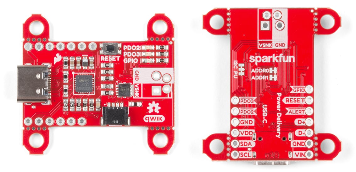 Location Circuit - SparkFun Qwiic USB-C Power Delivery Board