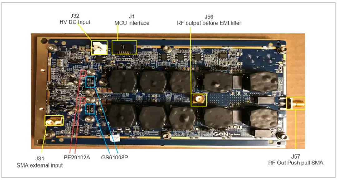 GaN Systems GSWP100W-EVBPA 100W Evaluation Board