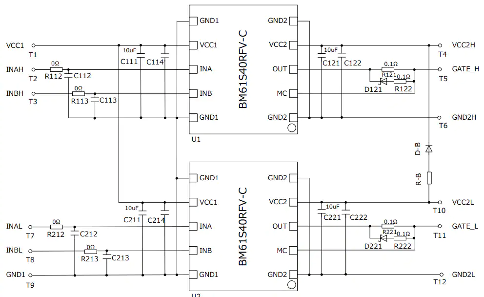 Schematic - 罗姆半导体 BM61S40RFV-EVK002 Evaluation Board