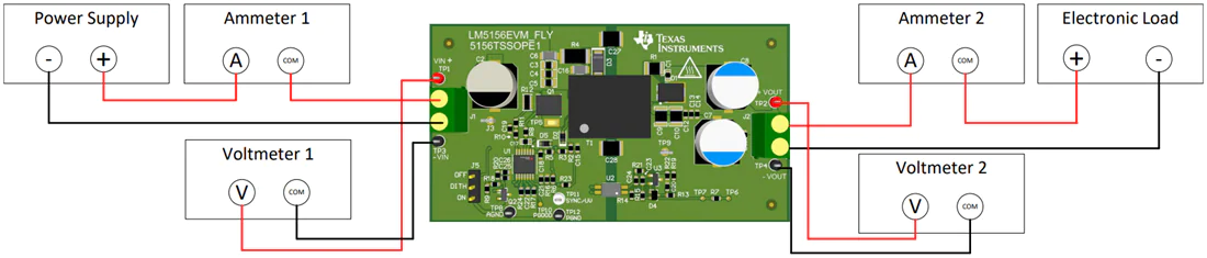机械图纸 - 德州仪器 LM5156HEVM-FLY控制器评估模块 (EVM)