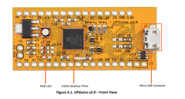 莱迪思半导体 Himax HM01B0 UPduino Shield