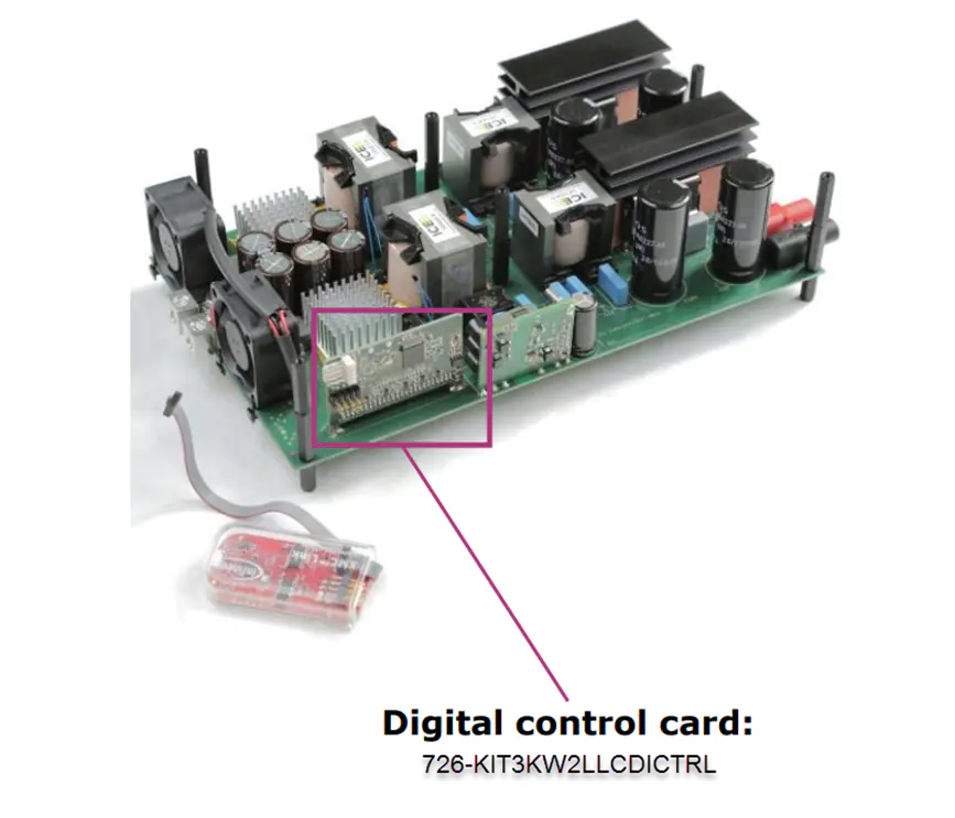 图表 - 英飞凌 KIT_3KW_2LLC_DI_CTRL适配器套件