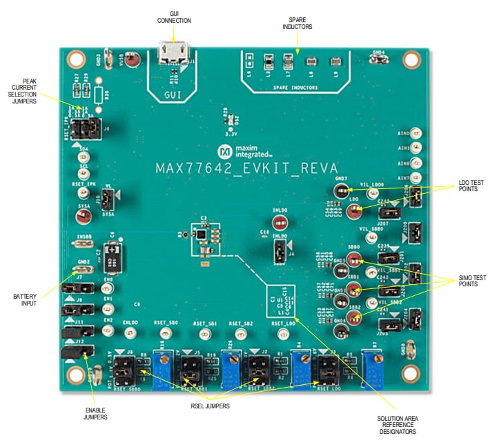 美信半导体 MAX77642EVKIT评估套件