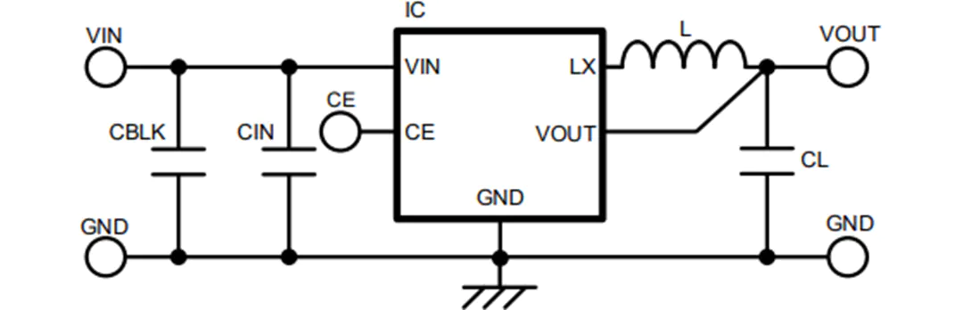 Schematic - Torex Semiconductor XC9282B33E0R-G 3.3V Evaluation Board