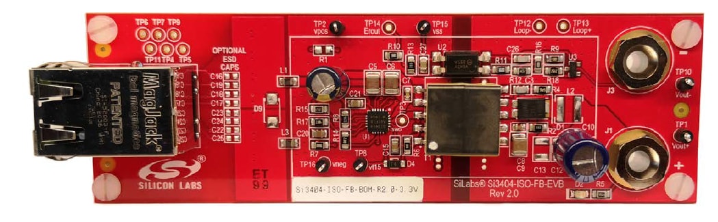 Skyworks Solutions Inc. Si3404FB3V3KIT 3.3V 3类PoE PD评估套件