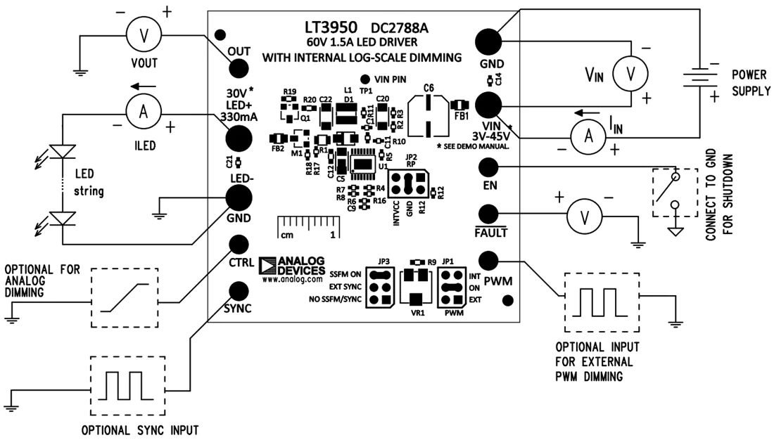 机械图纸 - 亚德诺半导体 DC2788A LT3950演示电路