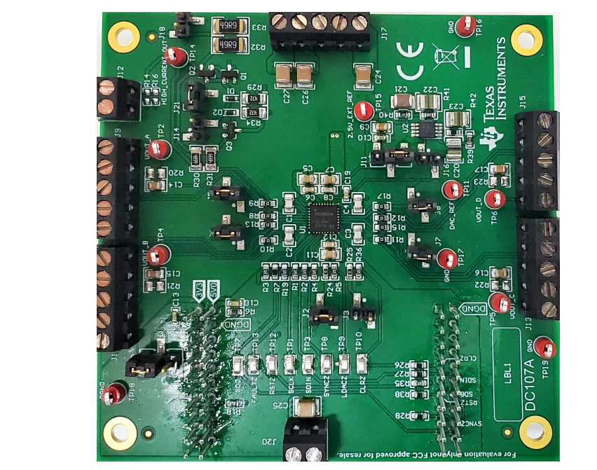 德州仪器 BP-DAC81402EVM和BP-DAC61404EVM评估模块