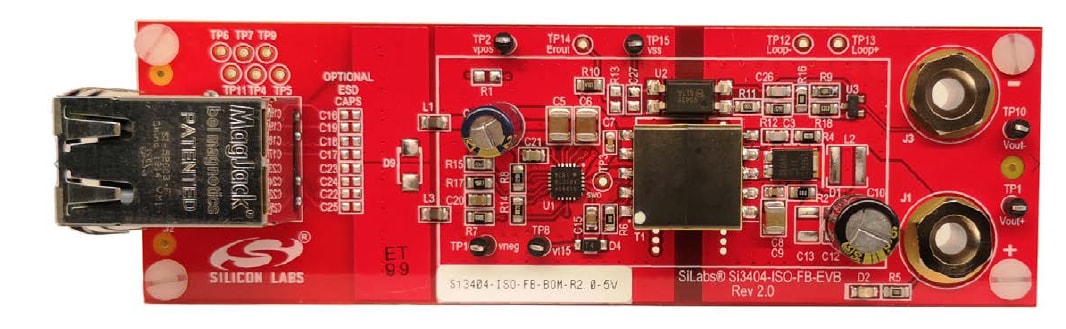 Skyworks Solutions Inc. Si3404FB5V3KIT 5V 3类PoE PD评估套件