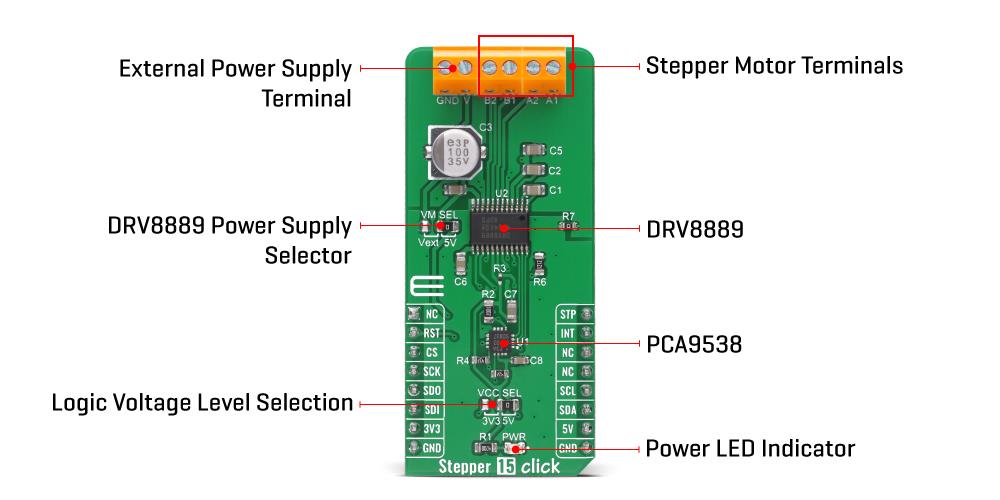 Mikroe Stepper 15 Click