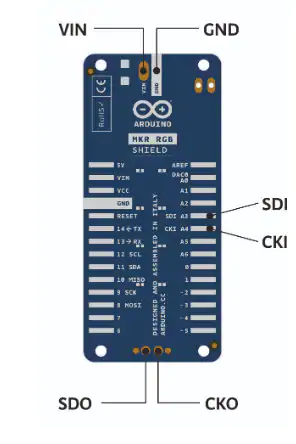 Arduino MKR RGB Shield