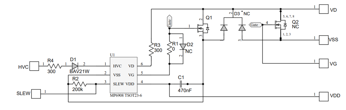 Schematic - Torex Semiconductor XCL231 Evaluation Boards