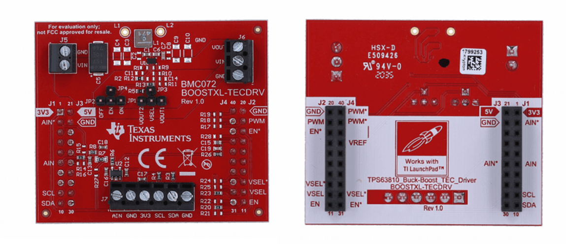 德州仪器 BOOSTXL-TECDRV BoosterPack™板