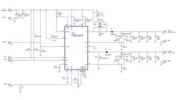 Schematic - Mpression ALT8471NISPM1215 Evaluation Board