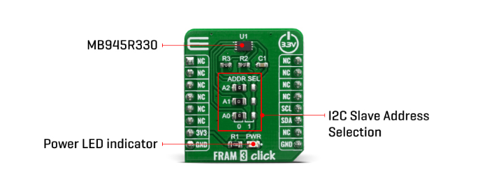 Mikroe FRAM 3 Click