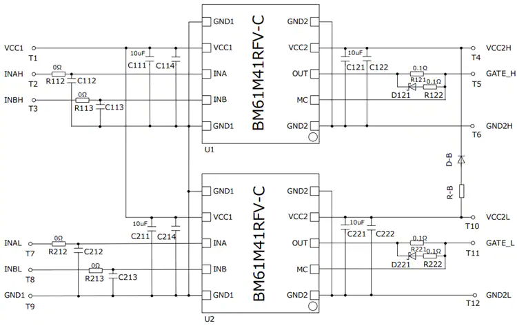 Schematic - 罗姆半导体 BM61M41RFV-EVK002 Evaluation Board