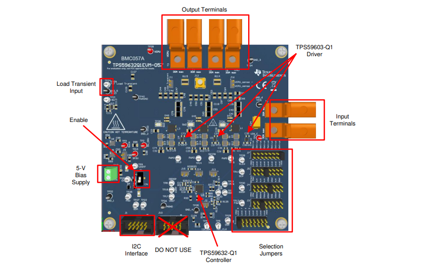 德州仪器 TPS59632Q1EVM-057评估模块