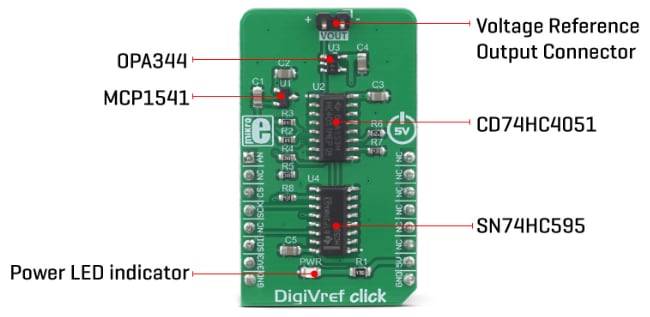 Mikroe MIKROE-3334 DigiVref Click