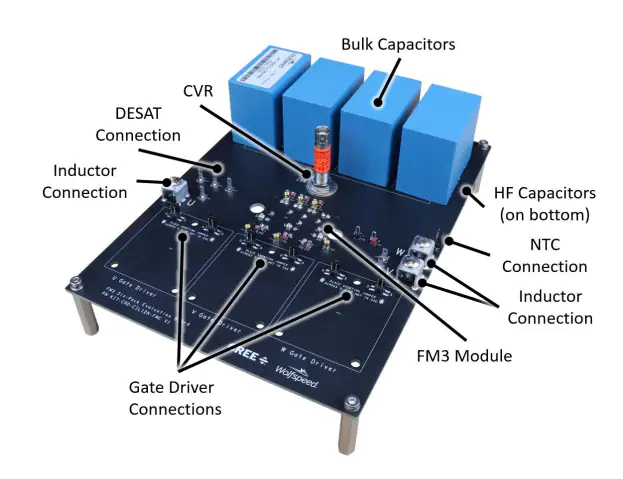 Wolfspeed / Cree KIT-CRD-CIL12N-FMA WolfPACK™ Half Bridge Board