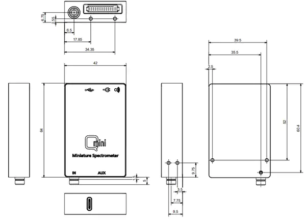 原理图 - Broadcom AFBR-S20M2x光学传感器开发工具