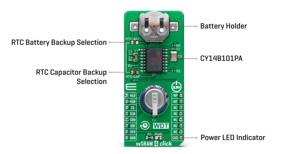 Mikroe nvSRAM 4 Click