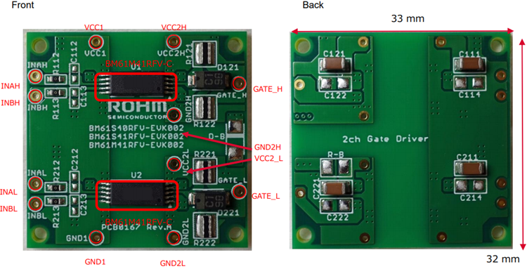 罗姆半导体 BM61M41RFV-EVK002 Evaluation Board