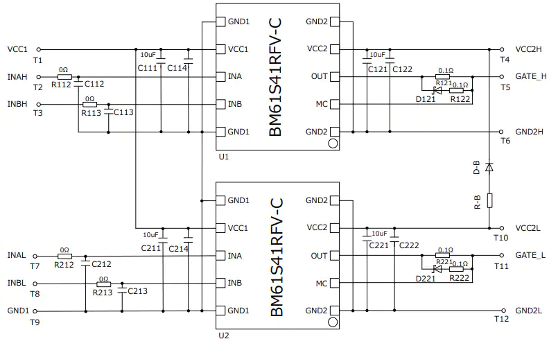 Schematic - 罗姆半导体 BM61S41RFV-EVK002 Evaluation Board