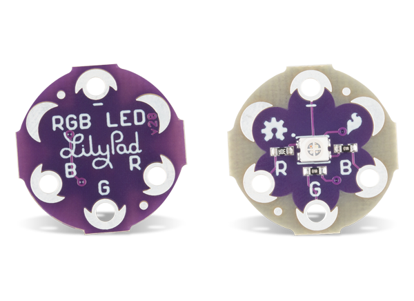 SparkFun LilyPad RGB发光二极管