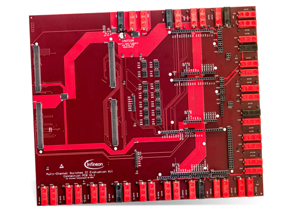 英飞凌 多通道连接PCB