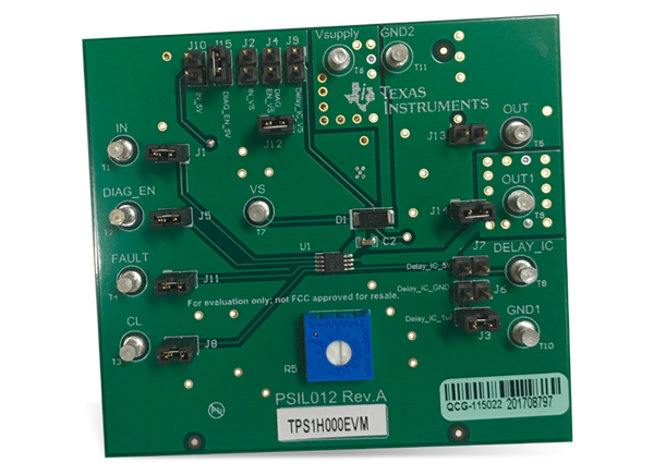 德州仪器 TPS1H000EVM评估模块